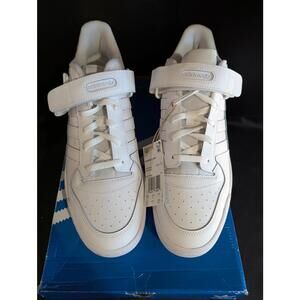 NEW DS Adidas Forum Low "Triple White" Men's Size 13 FY7755 Basketball Sneaker